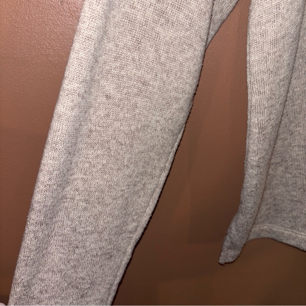 Avalanche 1/4 Zip Sweater Mens Size Medium Beige Brown Cotton Pullover - Picture 6 of 9